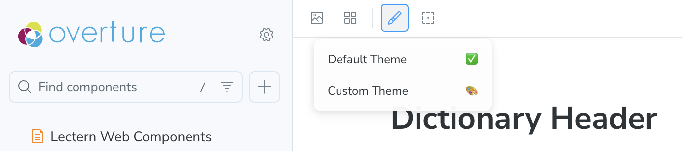 Storybook Global Theme Selector Toolbar